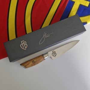 Damast Allzweckmesser FC Basel - FCB Logo