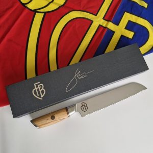 Damast Brotmesser FC Basel - FCB Logo