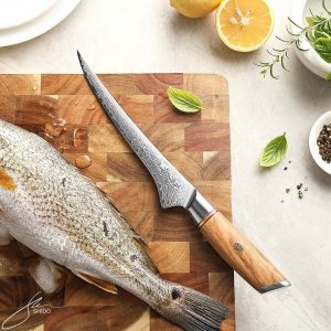 Damast Filetiermesser
